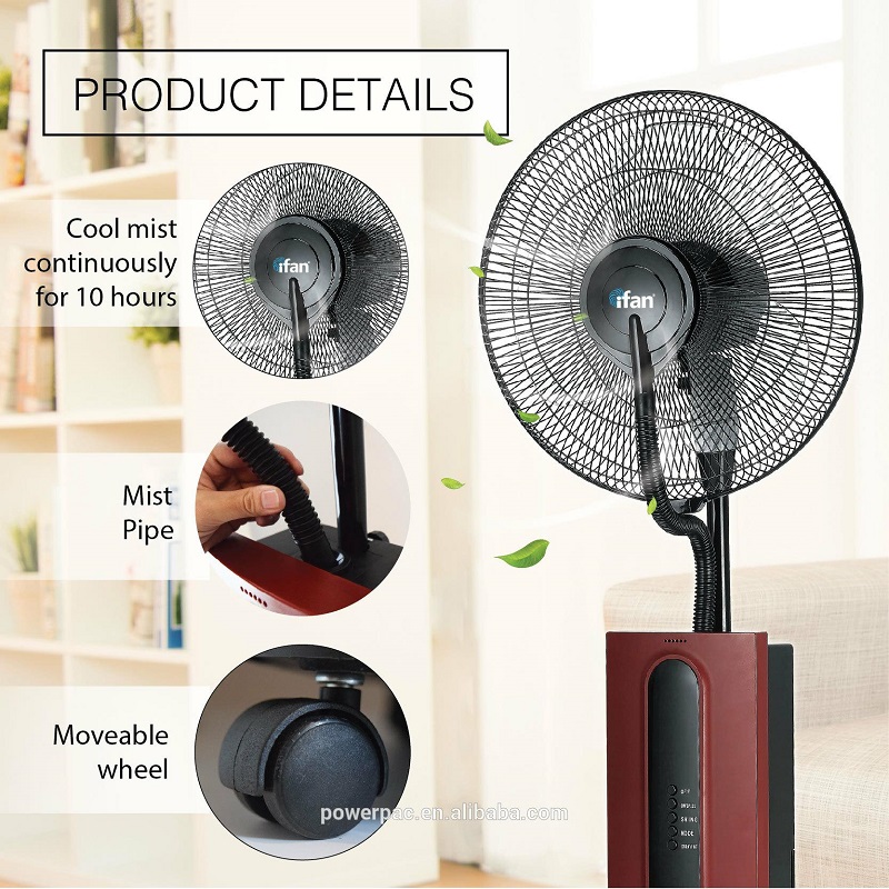 refrigerador de ar do ventilador da névoa do iFan-PowerPac com os dispositivos dos estoques (IF7575) repulsivos do mosquito (estoques disponíveis)